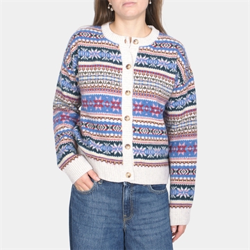 The New Society Caia Cardigan Jacquard